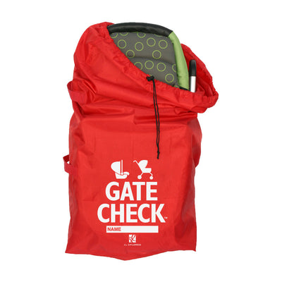 J L Childress Co Inc Car Seat Gate Check Bag, Red